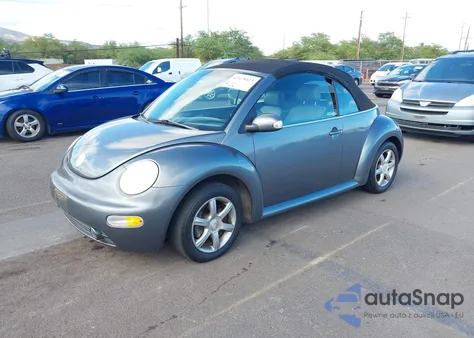 2004 Volkswagen New Beetle Gls 1.8T z USA, uszkodzony, nr VIN 3VWCD31Y44M310479